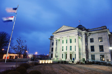 Fototapeta na wymiar Old Boone County Courthouse in Columbia