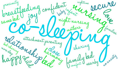 Co-Sleeping Word Cloud