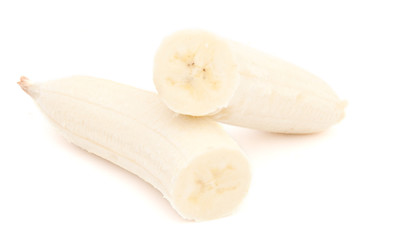 Banana peeled