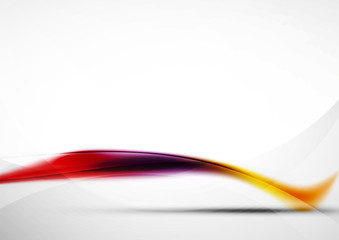 Wave abstract background. Business hi-tech presentation template or advertising layout