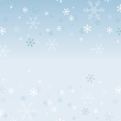 Snowflakes background