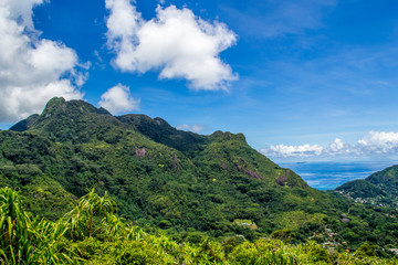 Naklejka premium Morne Seychellois National Park - Mahe - Seychelles