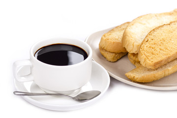 coffe and bread