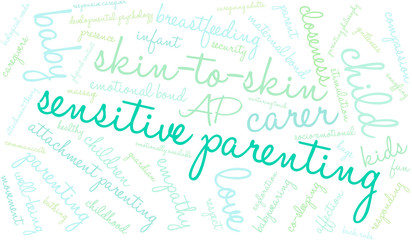 Sensitive Parenting Word Cloud