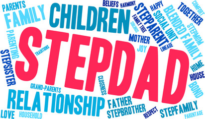 Stepdad Word Cloud