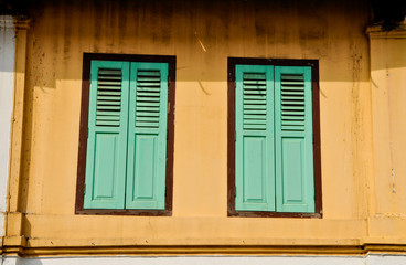 Shophouse windows