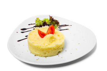 Delicious mashed potatoes.