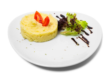 Delicious mashed potatoes.