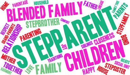 Stepparent Word Cloud