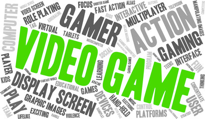 Video Game Word Cloud