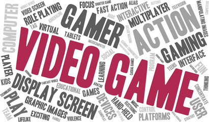 Video Game Word Cloud