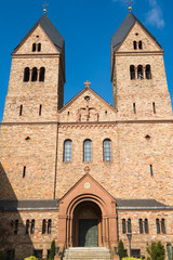 Fototapeta na wymiar Abtei St. Hildegard bei Rüdesheim/Deutschland
