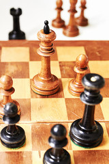 Chess white king