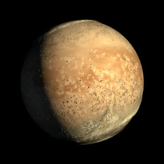 Naklejka premium Alien Exo Planet