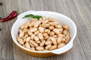 Canned white beans