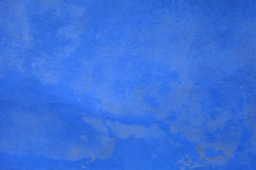 texture of blue shabby paint plaster stucco background