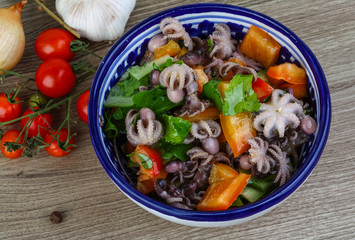 Octopus salad