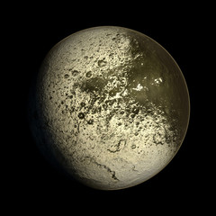 Iapetus isolated planet