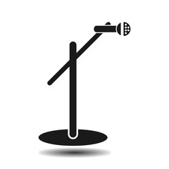 black microphone theater