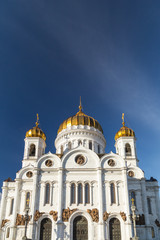 Fototapeta na wymiar Cathedral of Christ the Savior in Moscow Russia