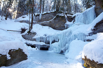 Fototapeta premium Wasserfall