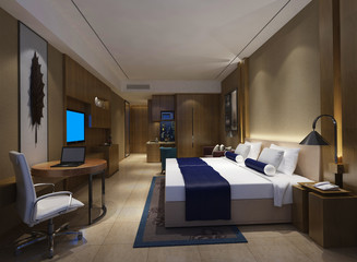 Hotel Room Interior