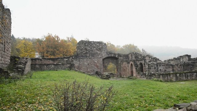 Die L&uuml;tzelburg in Lothringen, Frankreich

