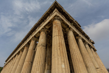 Temple of Hephaestus in Athens, Greece