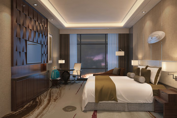 Hotel Room Interior
