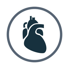 Human heart icon