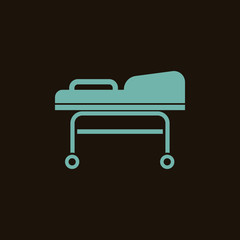 Transport cart icon