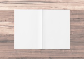 Flyer Brosch&uuml;re A4 A5 gefalten weiss