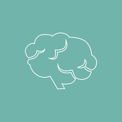 Human brain icon
