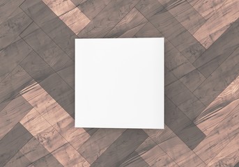 Flyer Broschüre weiss gefalten