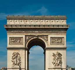 Fototapeta na wymiar Arc de triomphe - Paris - France 