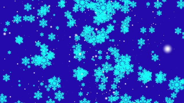 Christmas Snowflakes 4. Snow Flakes Background for your Holidays, Seasonal greetings and Christmas Videos