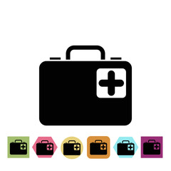 Medical chest icon
