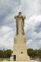 Monumento a Cristobal Col—n, a huge monument of Christopher Columbus by American architect G.V....