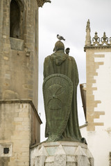 Church of Santa Maria do Olival was considered as the mother church of the Order of the Knights Templar in Portugal and it is the resting place of many of the past Masters, Tomar, Portugal