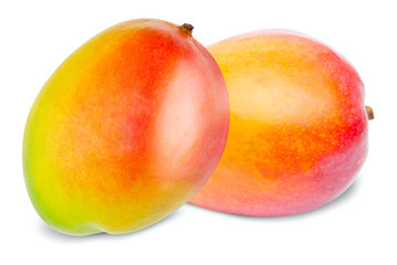 Mango isolated on white