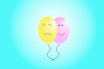 cartoon balloons