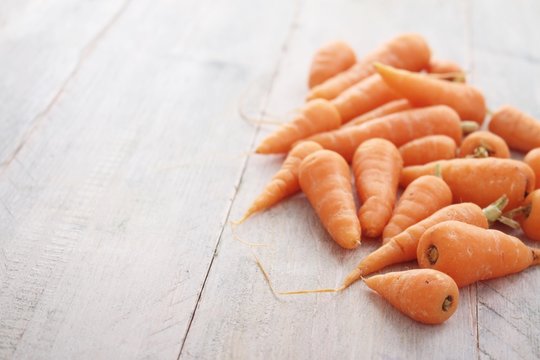 baby chanterelle carrots