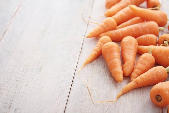 baby chanterelle carrots