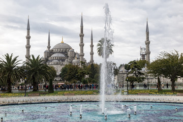 Fototapeta na wymiar Moschea blu