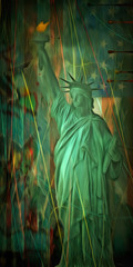 Liberty USA  This image is entirely my own creation, from my own images and is legal for me to sell and distribute © rolffimages