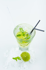 Mojito cocktail drink