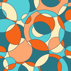 Seamless vector geometric pattern Square