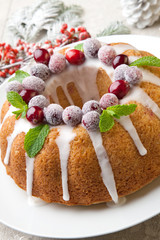 Christmas Cranberry Cake