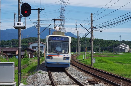 筑豊電気鉄道の夏