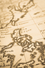 アンティークの世界地図　フィリピン